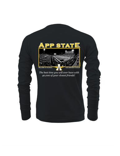 Appalachian State Record Attendance Long Sleeve T-shirt