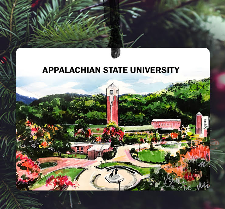 Appalachian State University Ornament