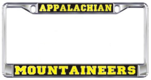 Appalachian State Mountaineers License Plate Frame