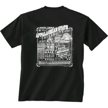 Load image into Gallery viewer, Appalachian State Black Vintage Chalkboard T-shirt