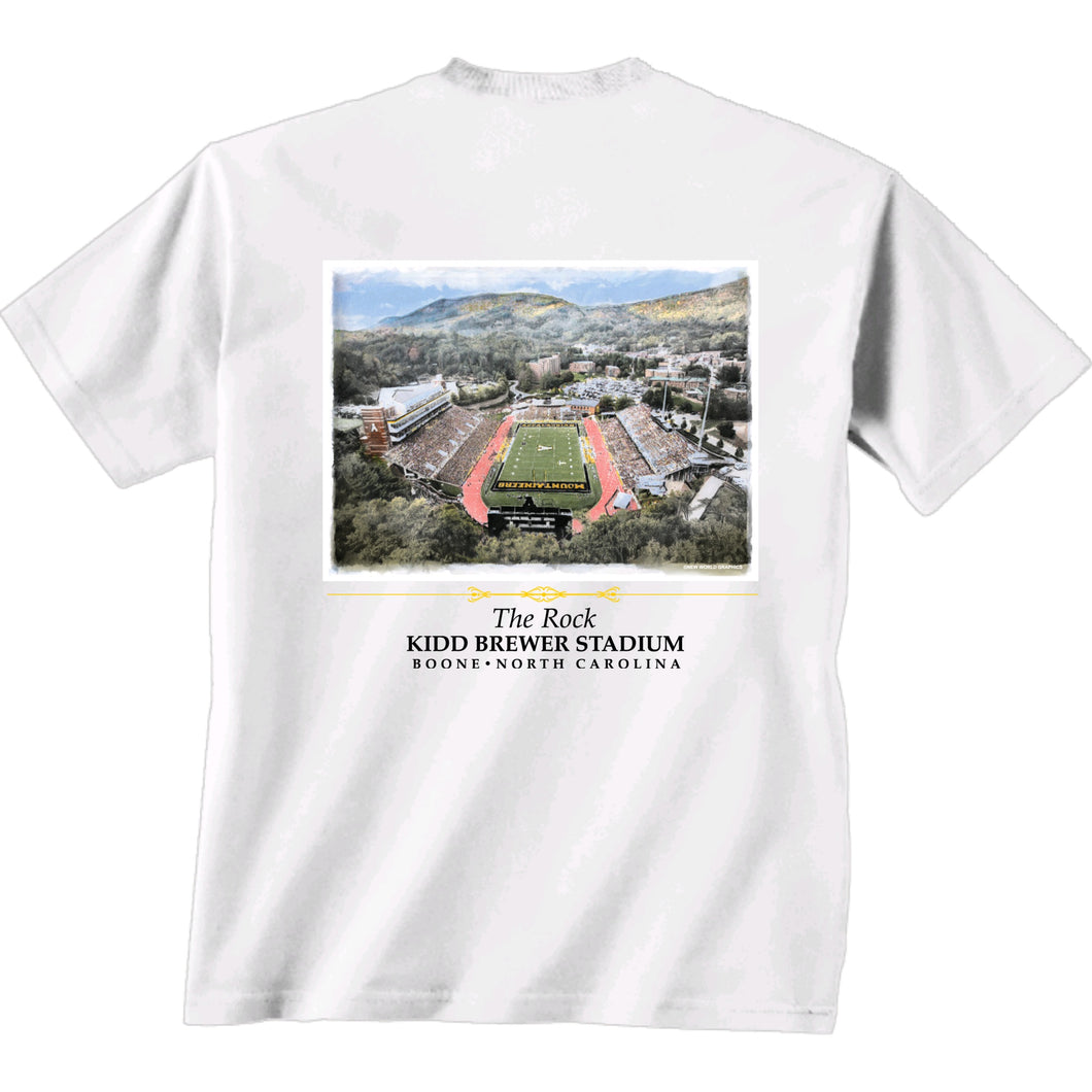 Appalachian State Kidd Brewer Stadium Shirt- Short Sleeve