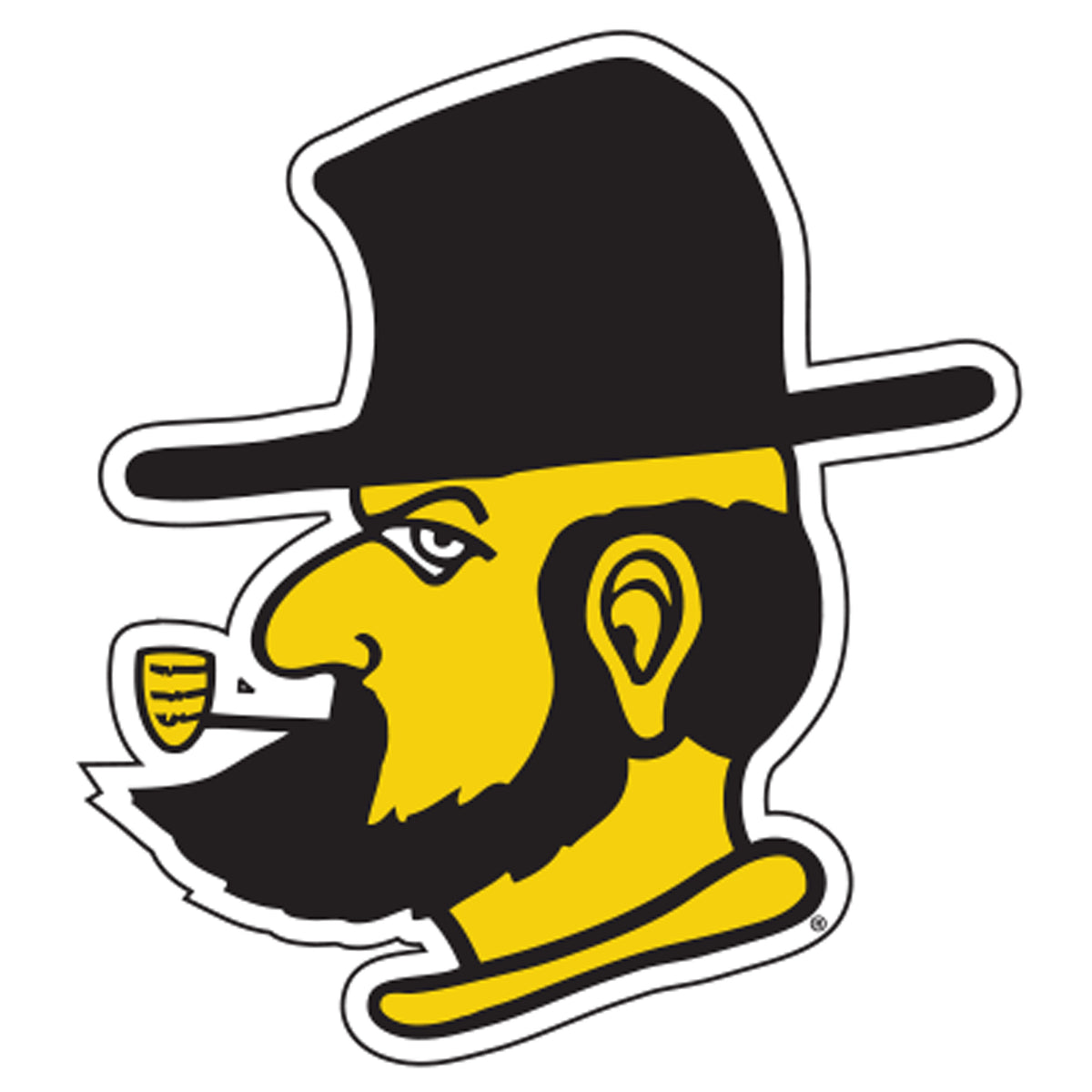 Appalachian State Yosef Decal- 4